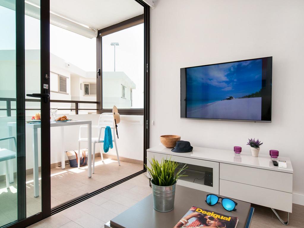 Beachfront Apartment Siesta 21 San Agustin Playa By Villagrancanaria Eksteriør billede